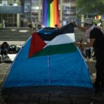 Protesta estudiantil en la UAQ: exigencia de acción por el conflicto en Gaza y Rafah