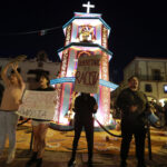 Ciudadanía protesta contra la represión policial en Querétaro
